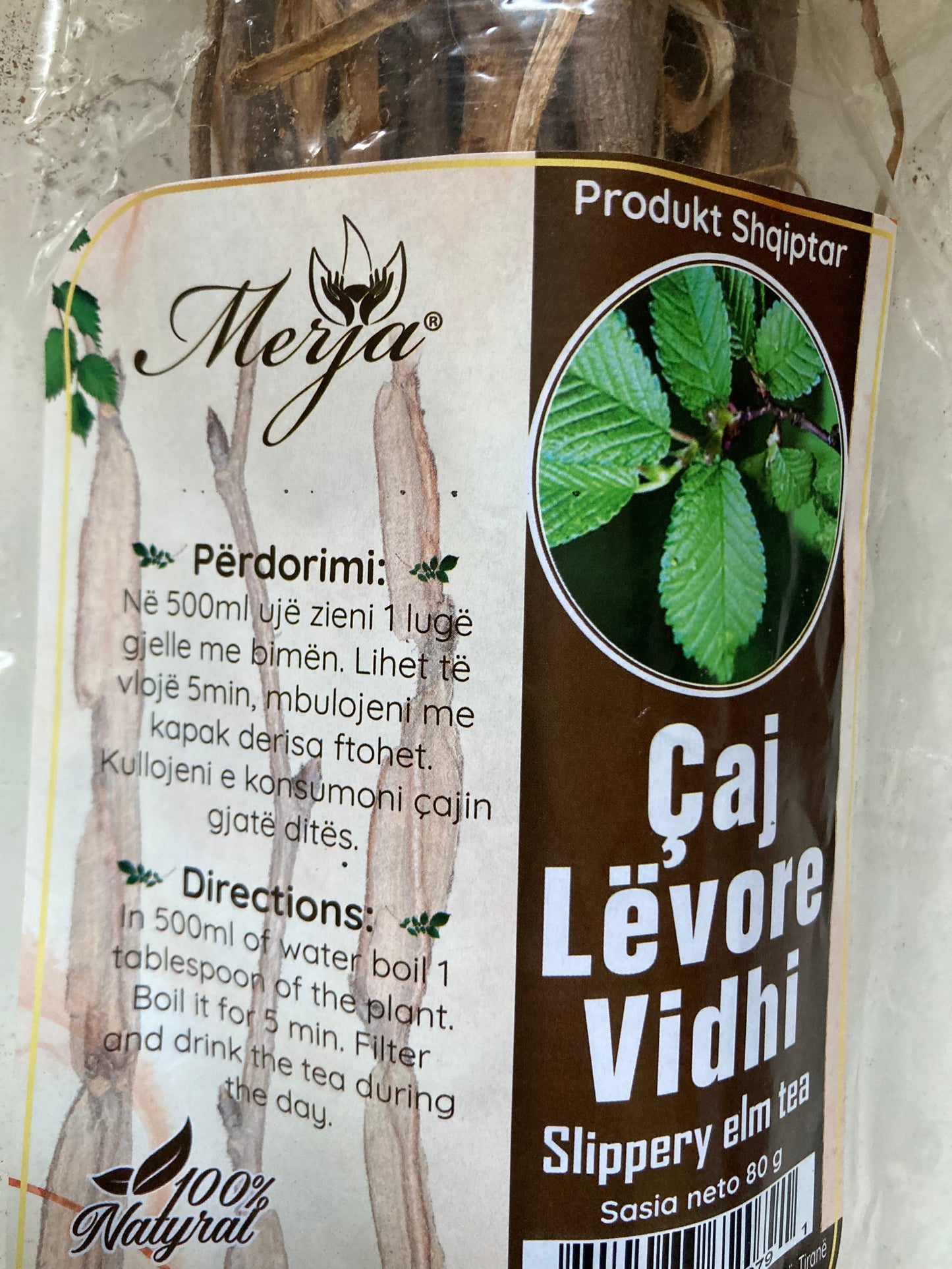Caj Levore vidhi / Cortex ulmi 80 g