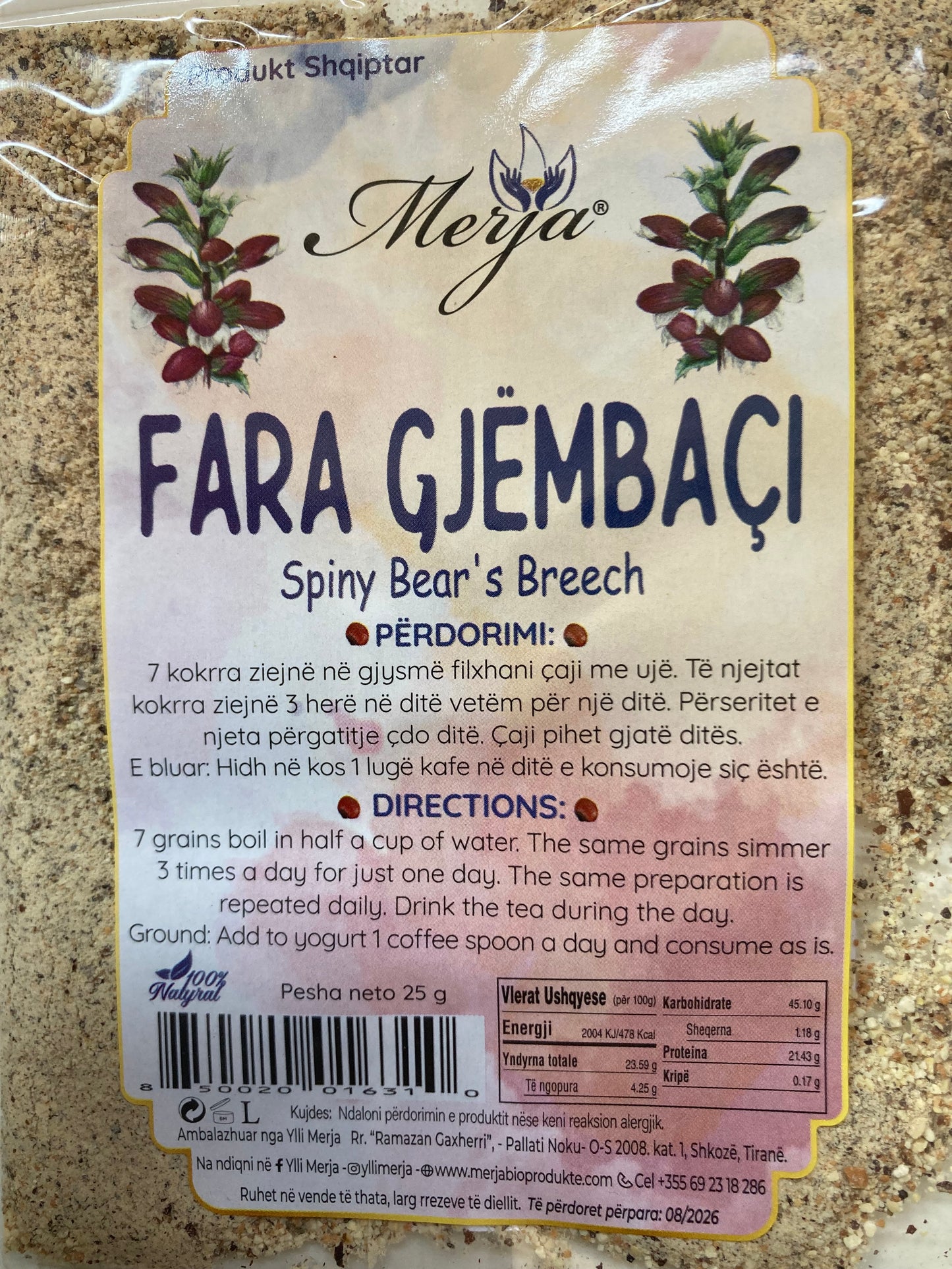 Fara Gjembaci 25 g