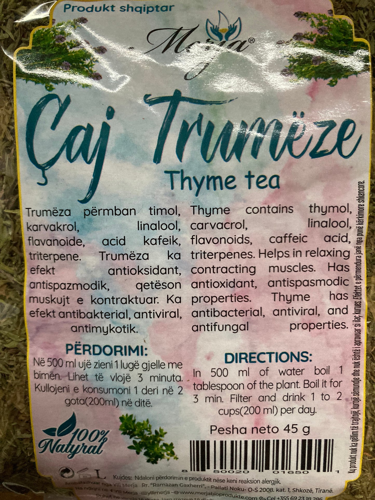 Caj Trumeze (Thymus Vulgaris) 45 g