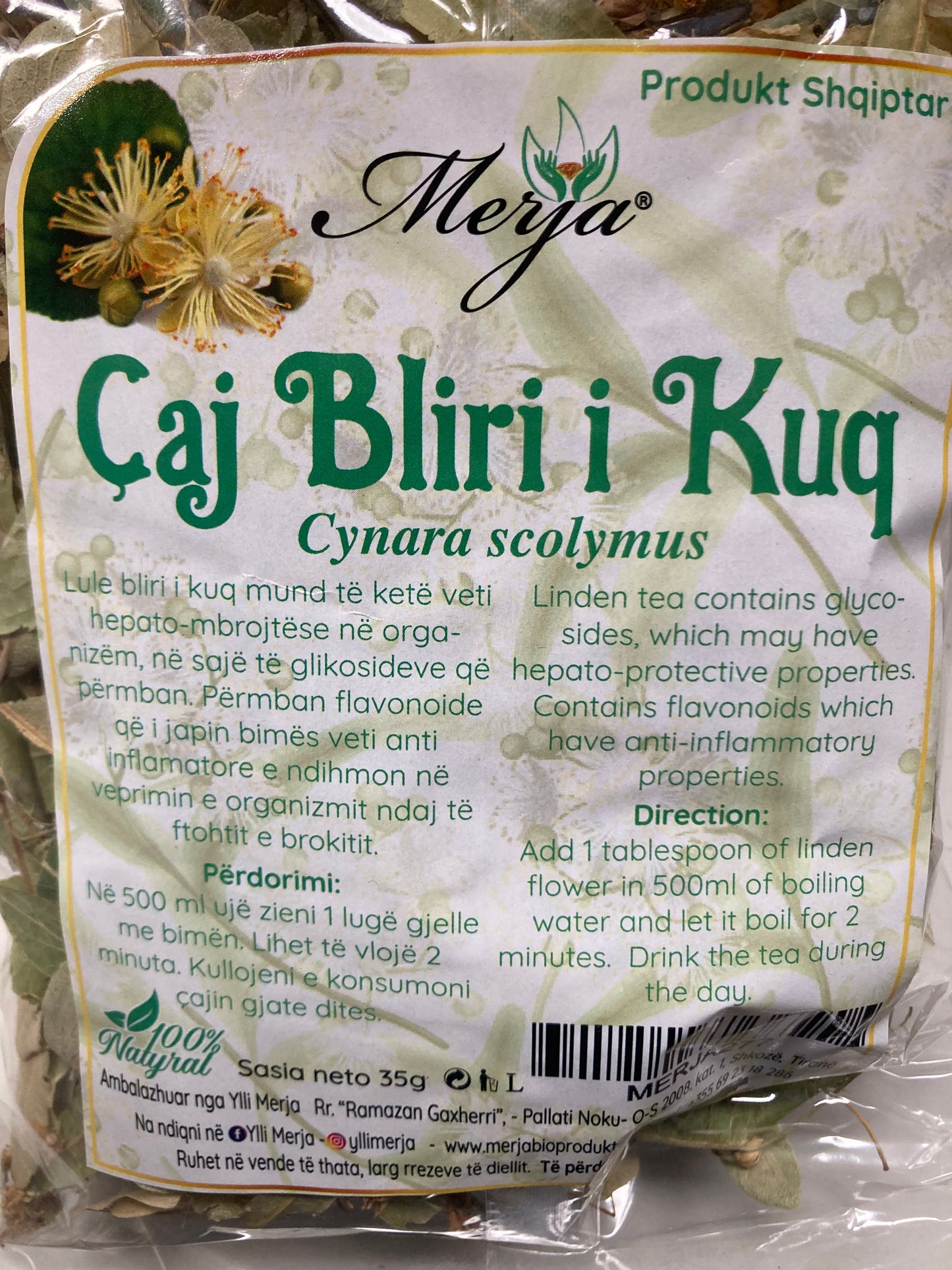 Çaj Bliri i kuq 35 g