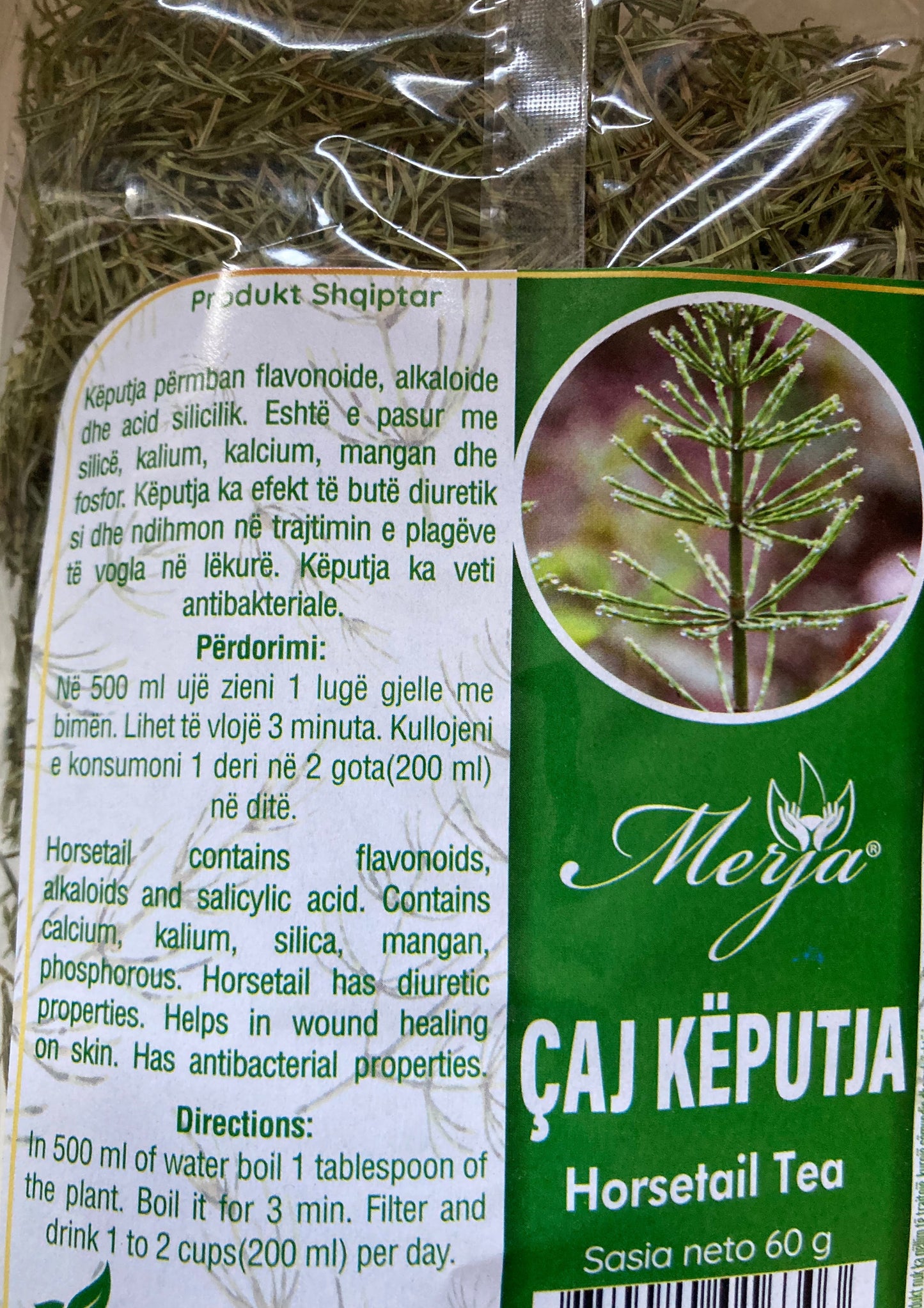 Caj Keputja / Equisetum arvense 60 g