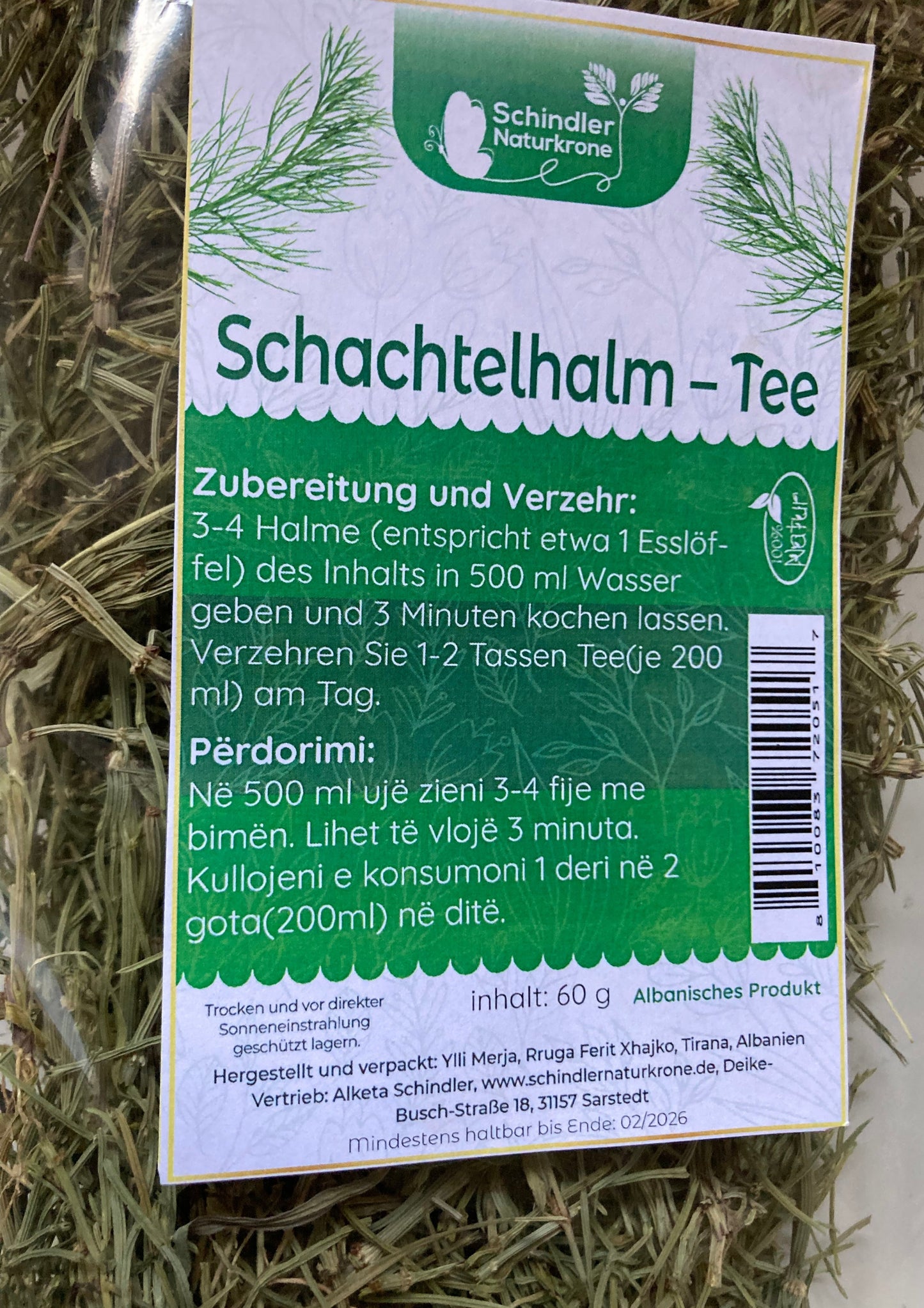 Caj Keputja / Equisetum arvense 60 g