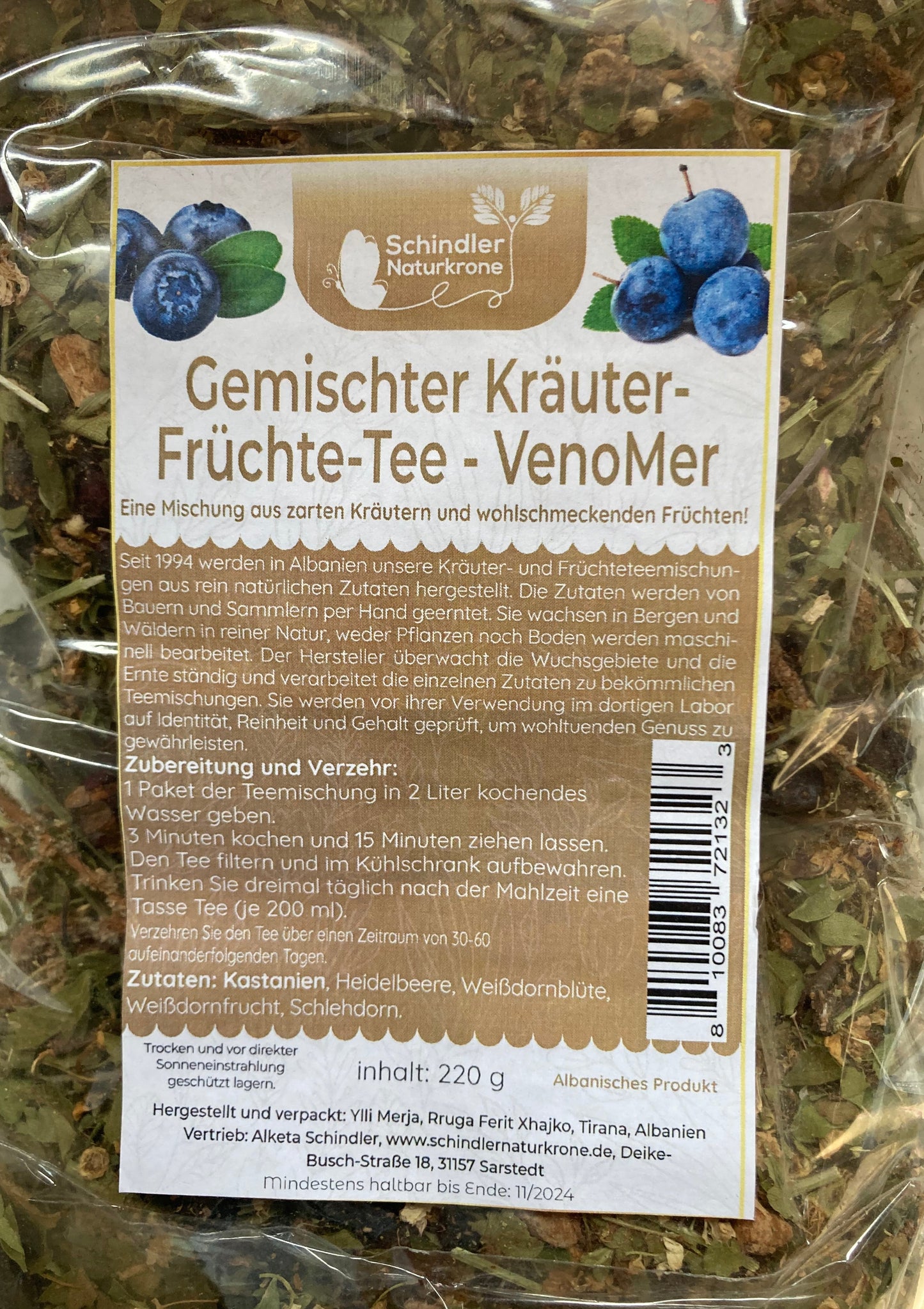 Caj bimor i perzier "VenoMer" 220 g