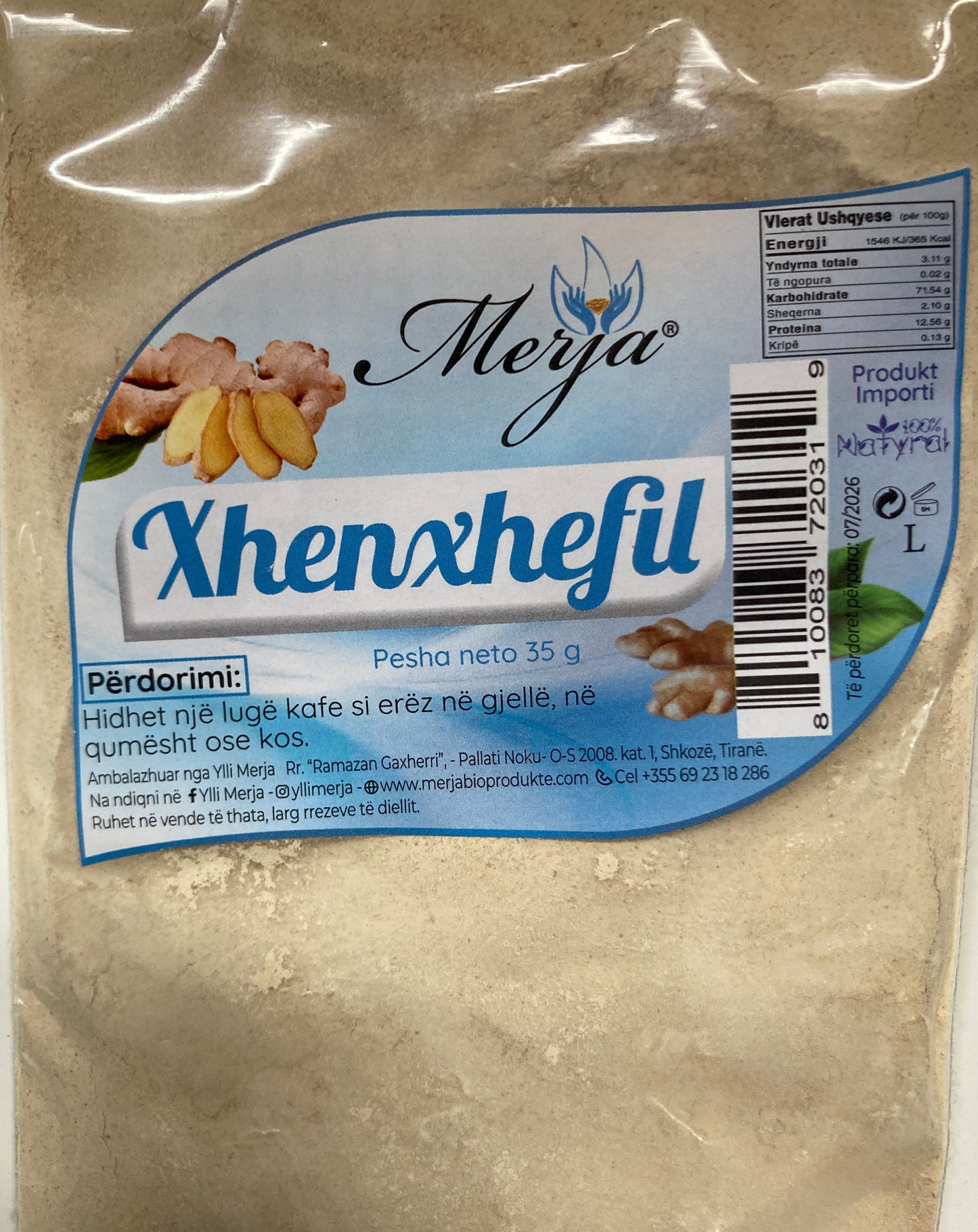 Xhenxhefil i bluar 35 g